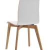 GRACY stol vit laminat/ek