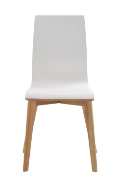 GRACY stol vit laminat/ek