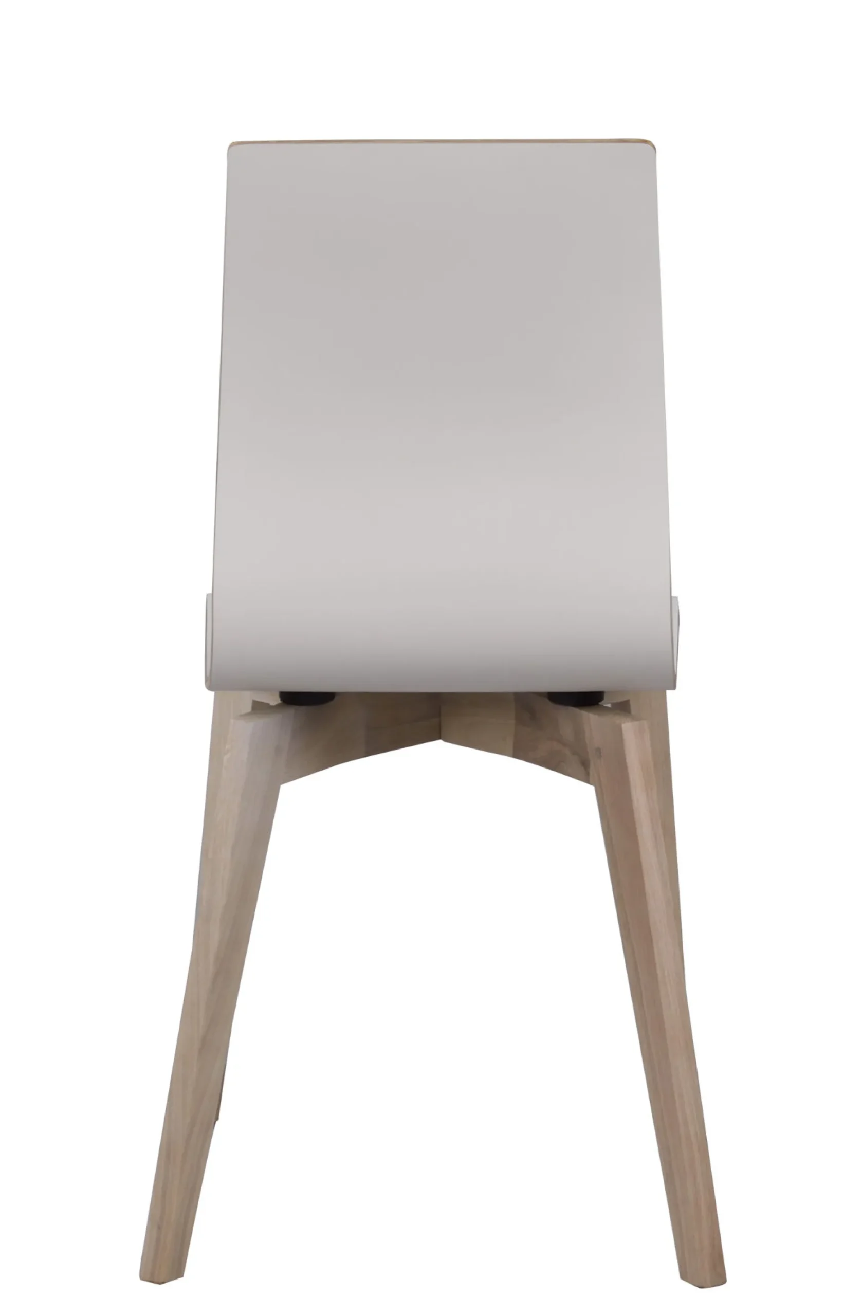 GRACY stol vit laminat/whitewash ek