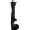 JASPER Ljusstake svart 10cm h36cm 100% bränd aluminium