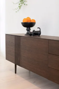 JOEL Sideboard rökbetsad/lackad ek