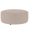JOPLIN Sittpuff Ø90 ljusbeige tyg Alice #01 (k4)