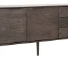 KARMELIET Sideboard 2 dörr+3 lådor brunlackad ekfanér, softclose