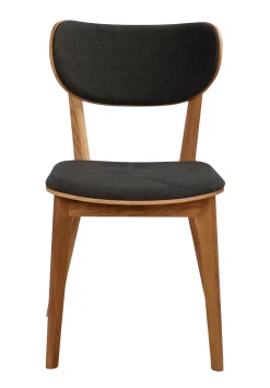 KATO stol lackad ek/mörkgrå