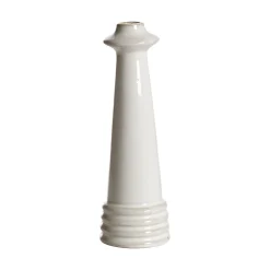 MALIN Ljusstake mellan creme 8 x 8 x 25 cm