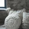 MANDY Kuddfodral offwhite 45x45cm 100% bomull 30 grader fintvätt