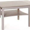 MARATHON klaffbord 80x80 h55 (135x80 ) vitpigm ek