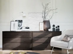 MELSTONE Byrå 3L 110 H70 brun ek