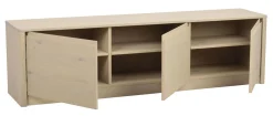 MELSTONE Sideboard 180 H50 vitpigmenterad ek