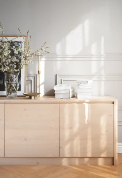 MELSTONE Sideboard 180 H70 vitpigmenterad ek