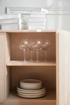 MELSTONE Sideboard 180 H70 vitpigmenterad ek