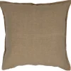 MILLIE kuddfodral gul 100% linne 50x50cm