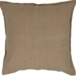 MILLIE kuddfodral gul 100% linne 50x50cm
