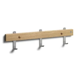 NADJA Kroklist II L40, Lackad Ek / Slipat stål