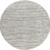 NATURE Handvävd ullmatta 3, beige Ø 200 cm