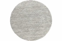 NATURE Handvävd ullmatta 3, beige Ø 200 cm