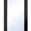NOVA Spegel 90x38 svartbetsad ek