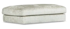 OLBIA Fotpall R4 140x88cm tyg Urban 3404 light taupe