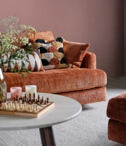 OLBIA 4-sits soffa 284cm tyg Urban 3452 copper