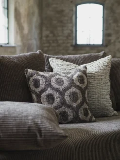 POLINI Kuddfodral brun/beige 45x45cm 66% Viskos 26% bomull 8% Polyester Endast kemtvätt