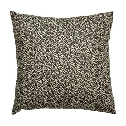 POPPY Kuddfodral svart 60x60 cm 100% bomull 30 grader