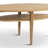 PRIMO Soffbord 130x70 höjd 58 Massiv oljad ek