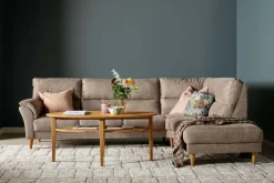 PRIMO Soffbord 130x70 höjd 58 Massiv oljad ek