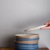 SANDRINE Middagsset, Blå, Stenkeramik - set med 12 delar