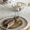 SANDRINE Middagsset, Natur, Stenkeramik - set med 12 delar