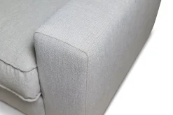 SAVOY Hörnsoffa (TD) m öppet avslut hö tyg Iberia offwhite 750, ekben