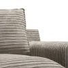 SAVOY (TD) 3-sits soffa 2 plymåer tyg Duo 5 Brown arm=Savoy, wengeben