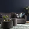 SENSE Sittpuff 70 cm tyg Reno 66 grey