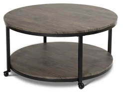 SESTO Soffbord Ø91, höjd 52 MDF/laminat