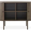 SHIRAZ Sideboard 110 brunlackad ekfanér