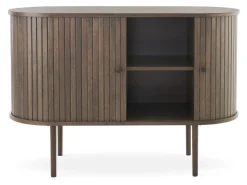 SHIRAZ Sideboard 110 brunlackad ekfanér