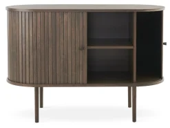 SHIRAZ Sideboard 110 brunlackad ekfanér