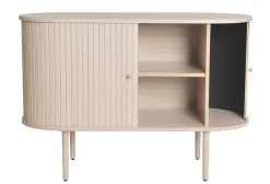 SHIRAZ Sideboard 110 vitpigmenterad lackad ekfanér wl102