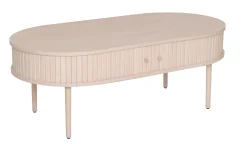 SHIRAZ Soffbord 120x60vitpigmenterad lackad ekfanér, wl102