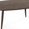 TEAM Soffbord 120 cm ek rökt uv-lack