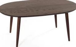 TEAM Soffbord 120 cm ek rökt uv-lack