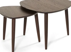 TEAM Soffbord 55 cm ek rökt uv-lack