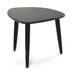 TEAM Soffbord 55 cm ek svartbets uv-lack