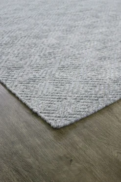 TEMPO Handtuftad matta grey 130/190