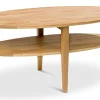 TERZO Soffbord 120x60 höjd 52 Massiv oljad ek