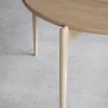 TILIA Soffbord Ø51 H.48 Vitoljad Ek