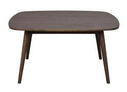 TOMPKINS soffbord kvadratiskt 90x90 brun ek