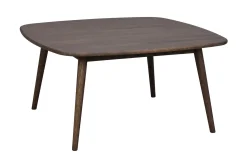 TOMPKINS soffbord kvadratiskt 90x90 brun ek