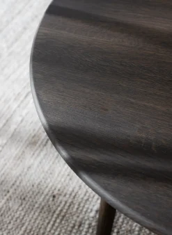 TOMPKINS soffbord runt Ø60 brun ek