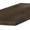 TRATTO Iläggsskiva 135x50cm massiv rökoljad ek