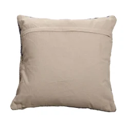 VANJA Kuddfodral blå/beige 50 x 50 cm